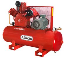 Airmac model AMT55 Oil Free Air Compressor